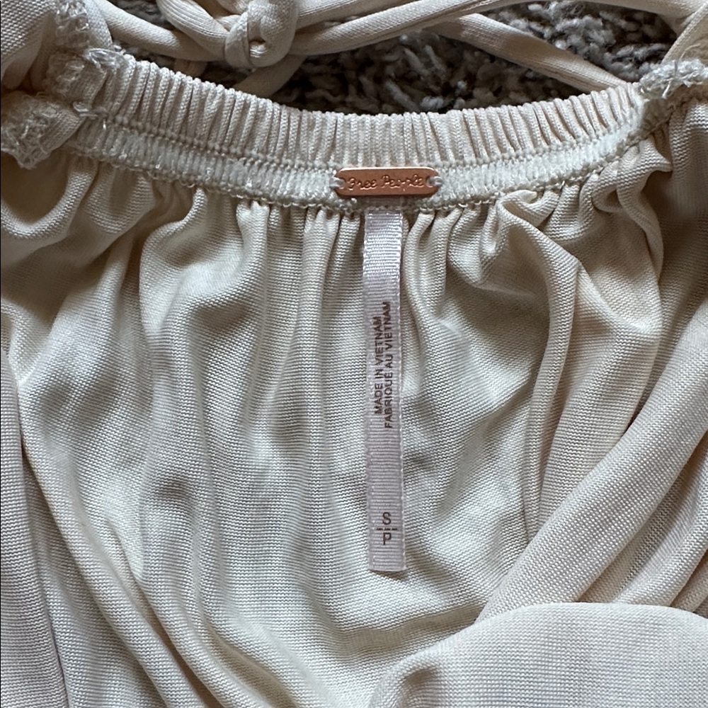 Free People Sundrop Tank Top In Ivory - Picture 4 of 4